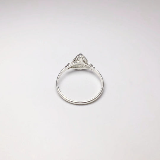 Rainbow Moonstone Ring - Rocks and Gems Canada