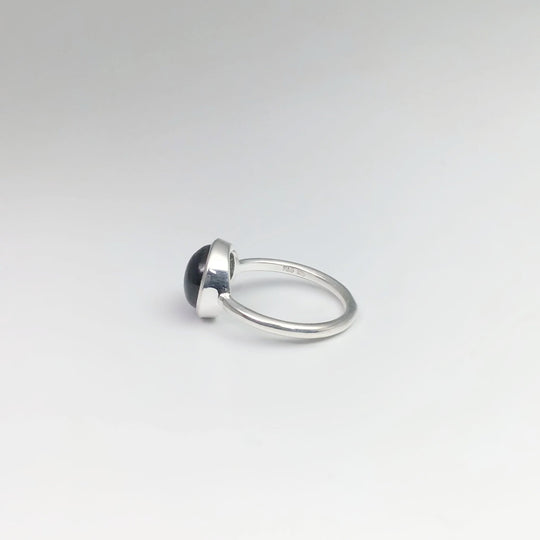 Blue Tiger Eye Ring - Rocks and Gems Canada
