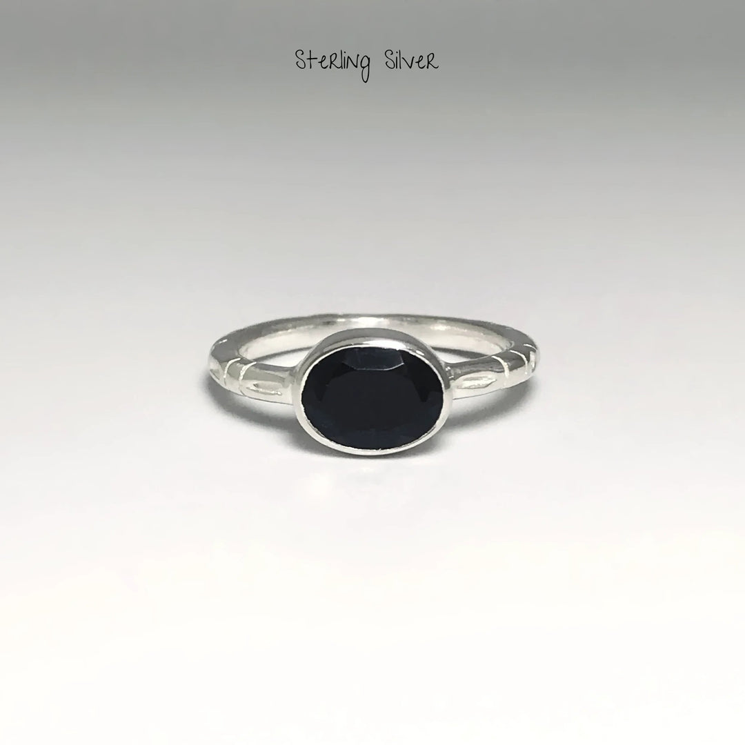 Black Onyx Ring - Rocks and Gems Canada