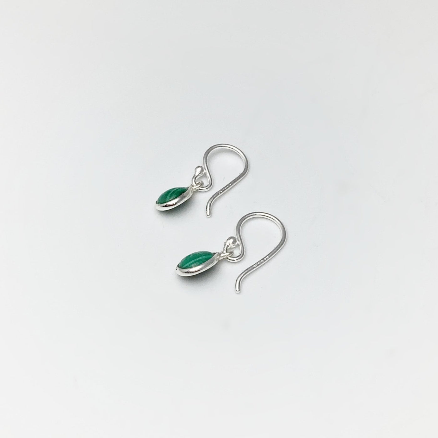 Malachite Dangle Earrings