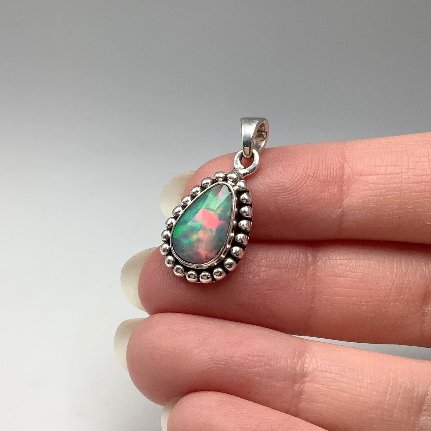 Fire Opal Pendant