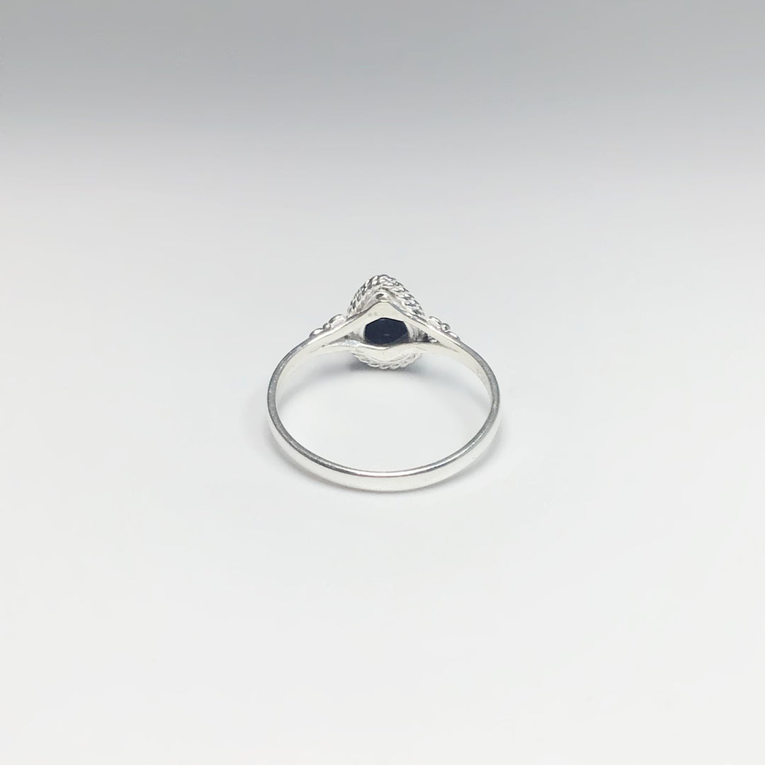 Blue Tiger Eye Ring - Rocks and Gems Canada