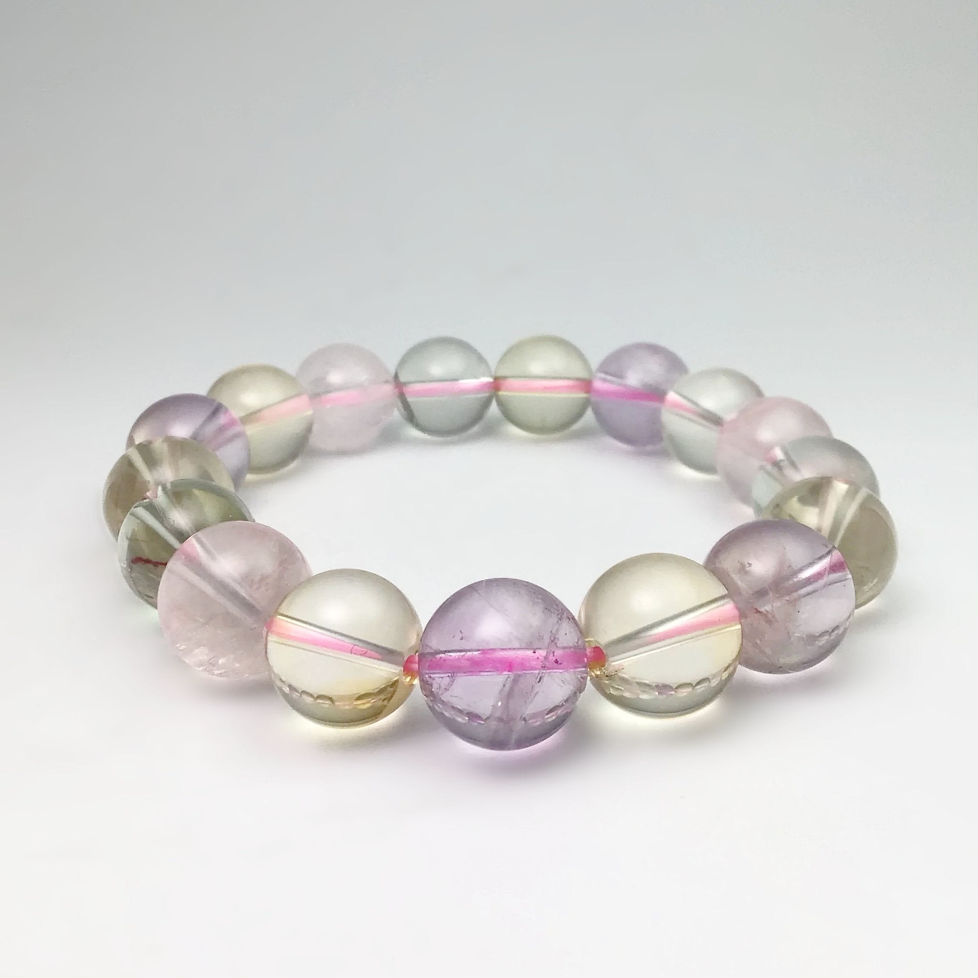 Multistone Beaded Bracelet - 12mm - Rocks and Gems Canada