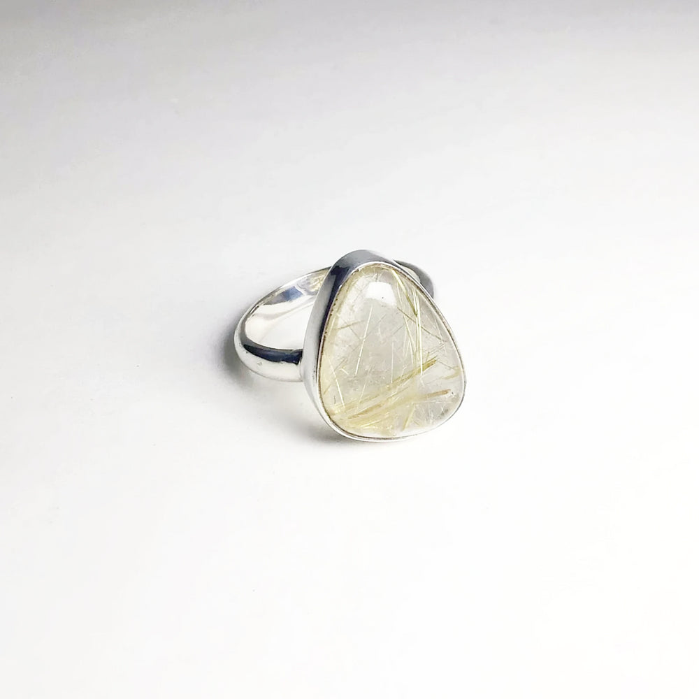 Rutilated Quartz Ring - Rocks and Gems Canada