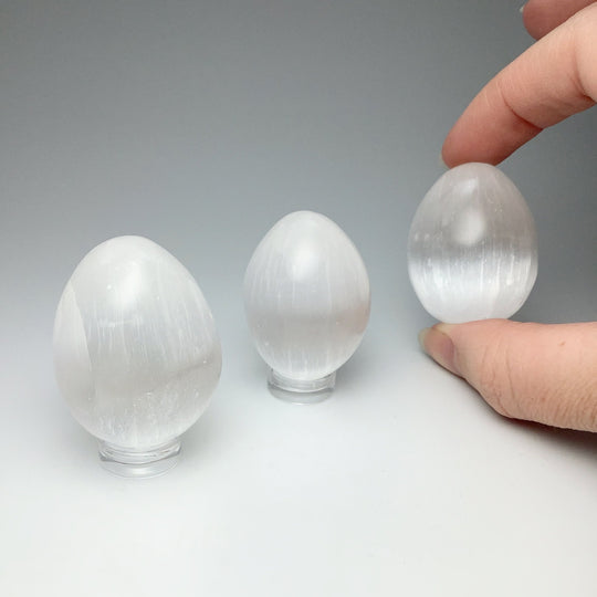 Selenite Egg - Rocks and Gems Canada