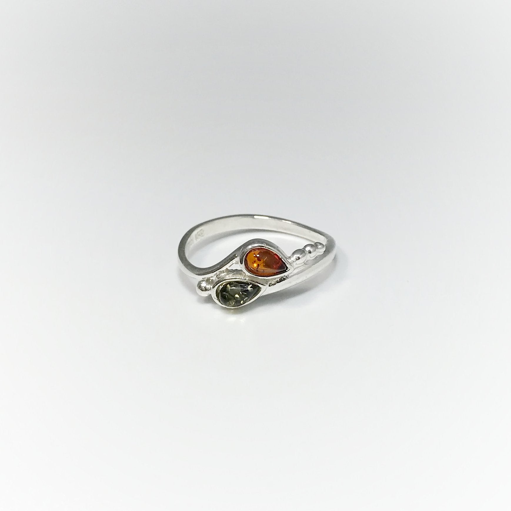 Mixed Amber Ring - Rocks and Gems Canada