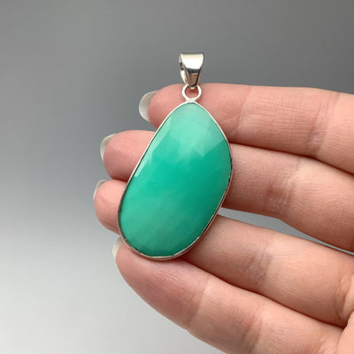 Chrysoprase Pendant