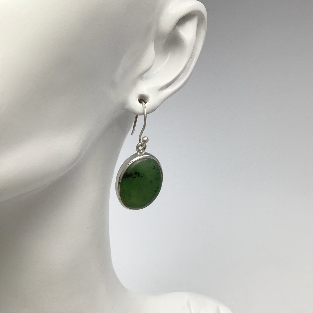 Jade Dangle Earrings - Rocks and Gems Canada