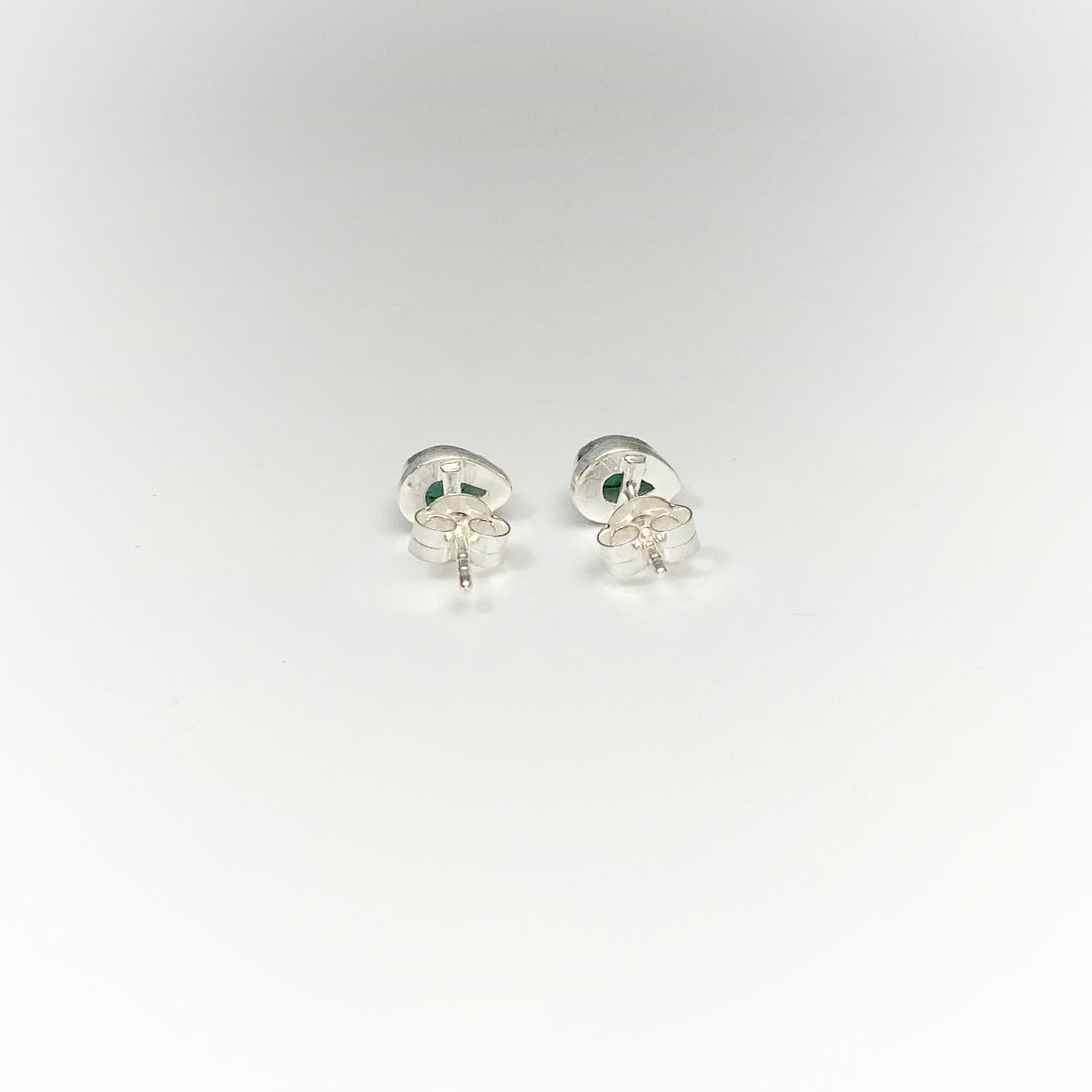 Amazonite Stud Earrings - Rocks and Gems Canada
