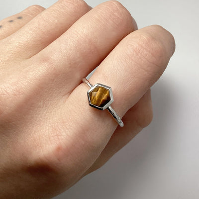 Tiger Eye Ring