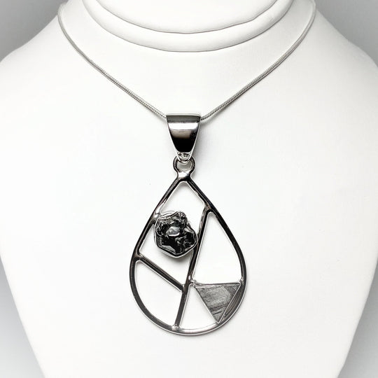 Campo Del Cielo and Muonionalusta Meteorite Pendant - Rocks and Gems Canada