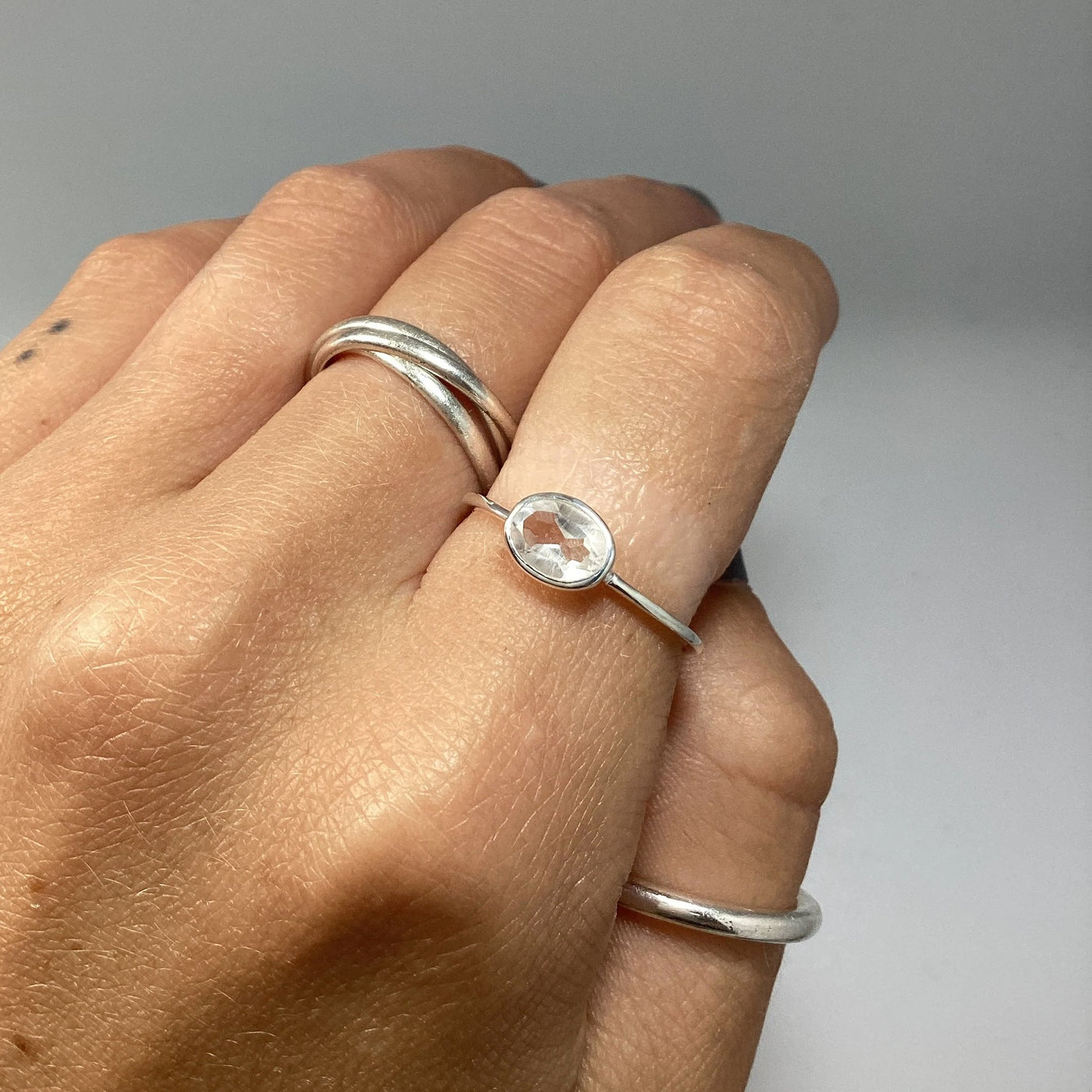 Clear Quartz Ring