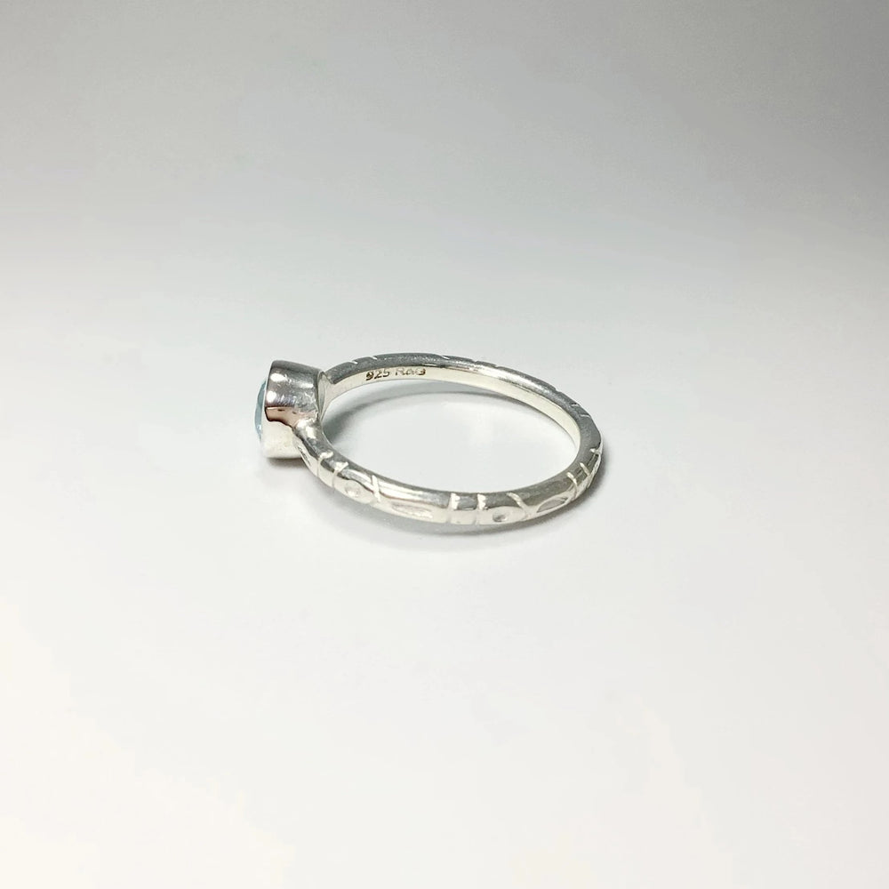 Blue Topaz Ring - Rocks and Gems Canada