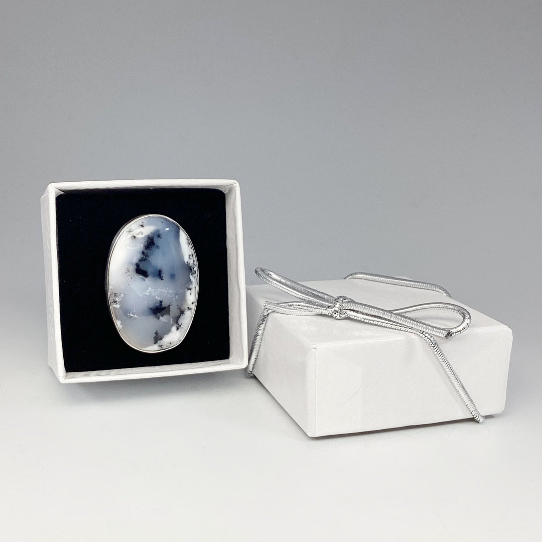 Dendritic Opal Ring - Rocks and Gems Canada