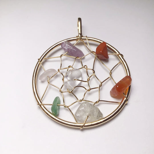 Dreamcatcher Necklace - Rocks and Gems Canada
