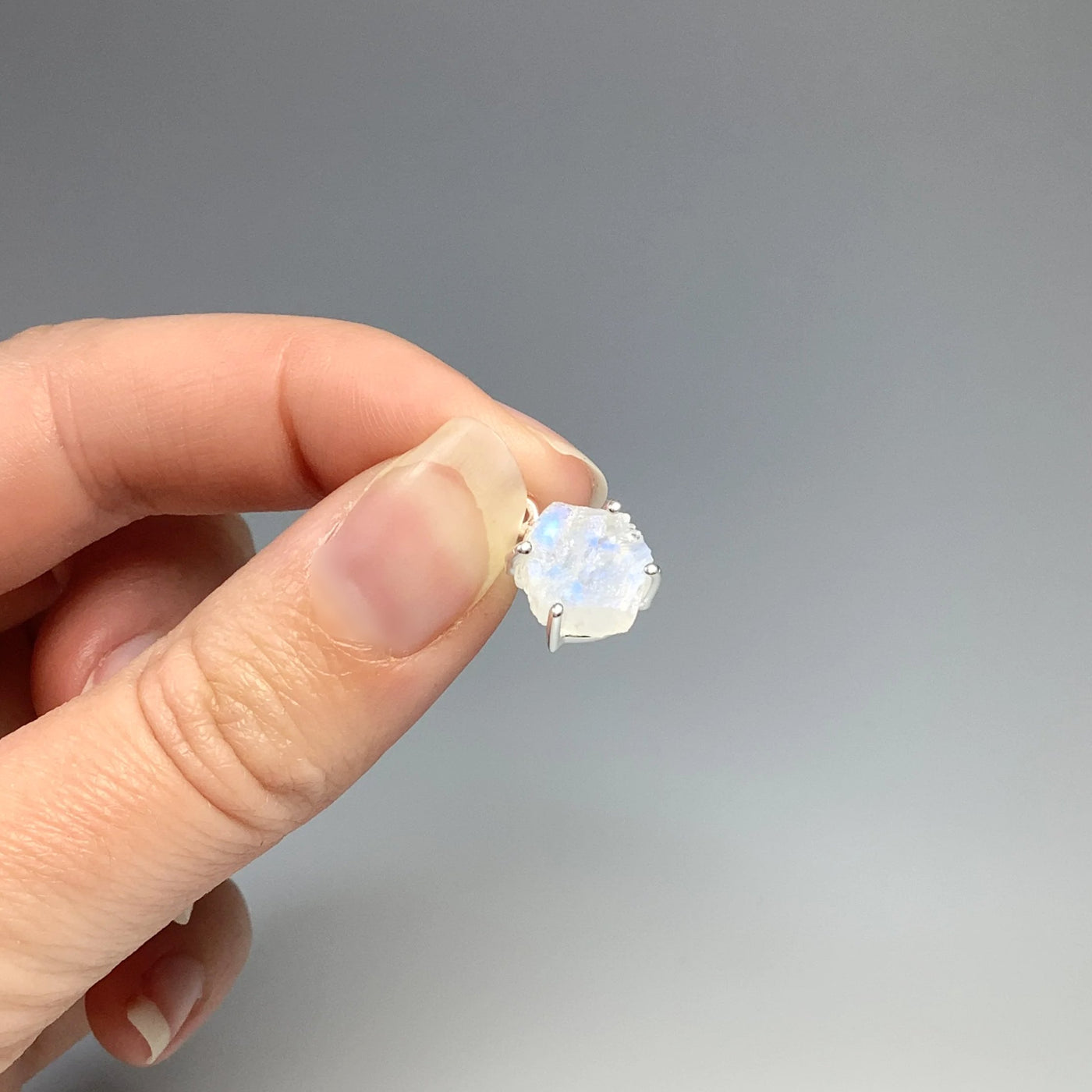 Raw Moonstone Pendant