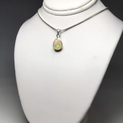 Ethiopian Fire Opal Pendant