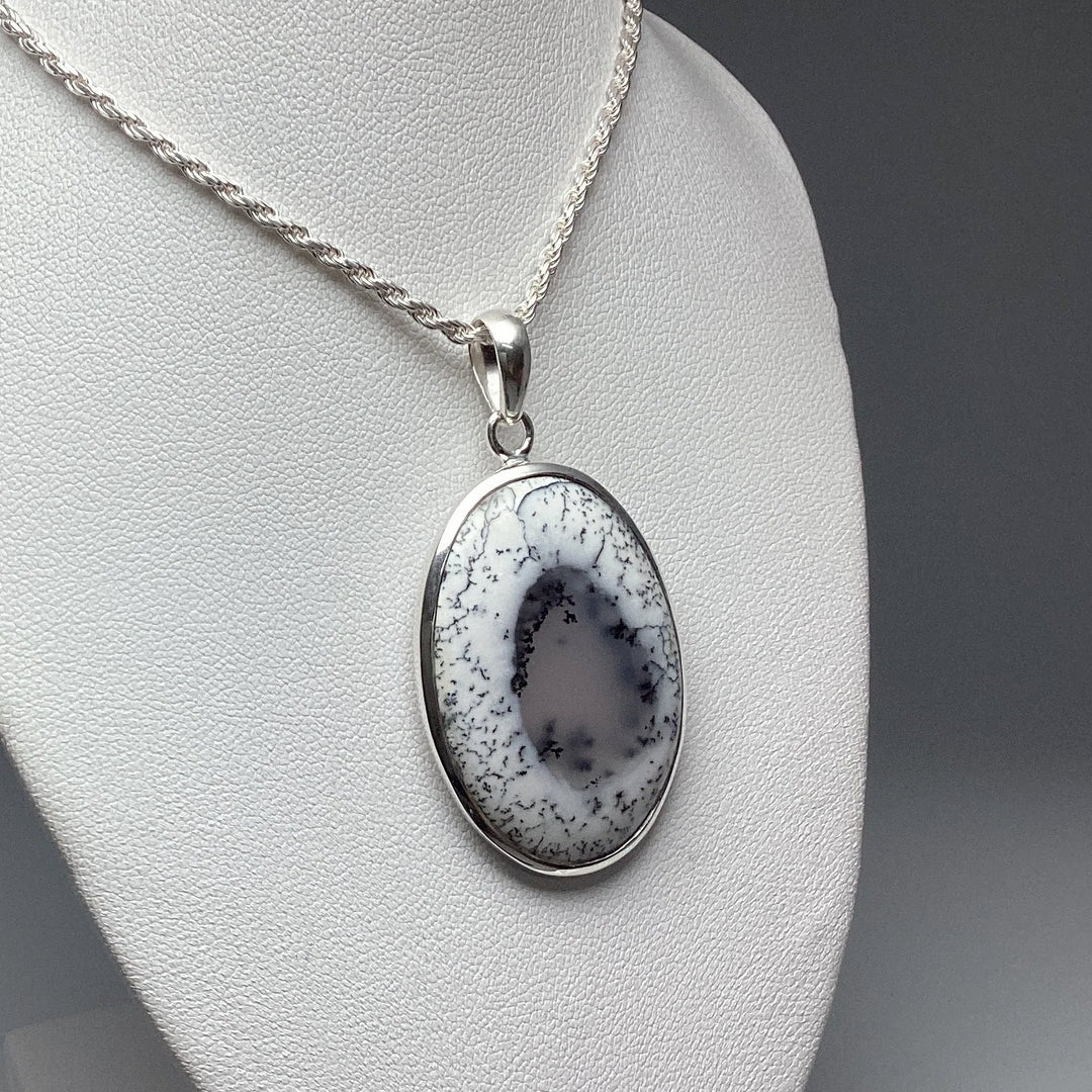 Dendritic Opal Pendant - Rocks and Gems Canada