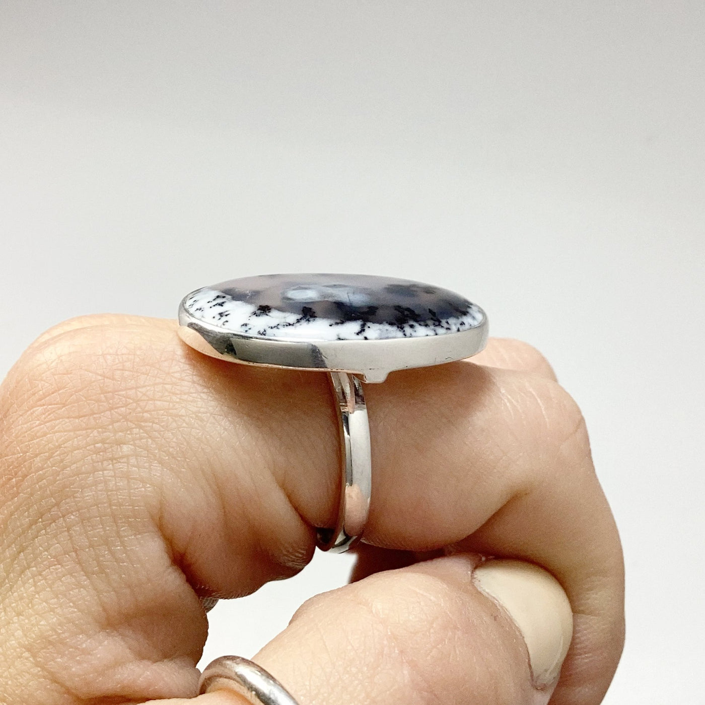 Dendritic Opal Ring