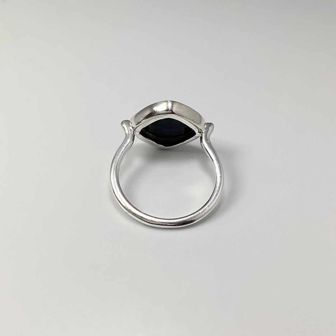 Blue Tiger Eye Ring - Rocks and Gems Canada
