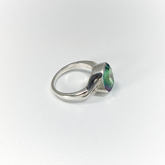 Mystic Topaz and Amethyst Ring - Rocks and Gems Canada