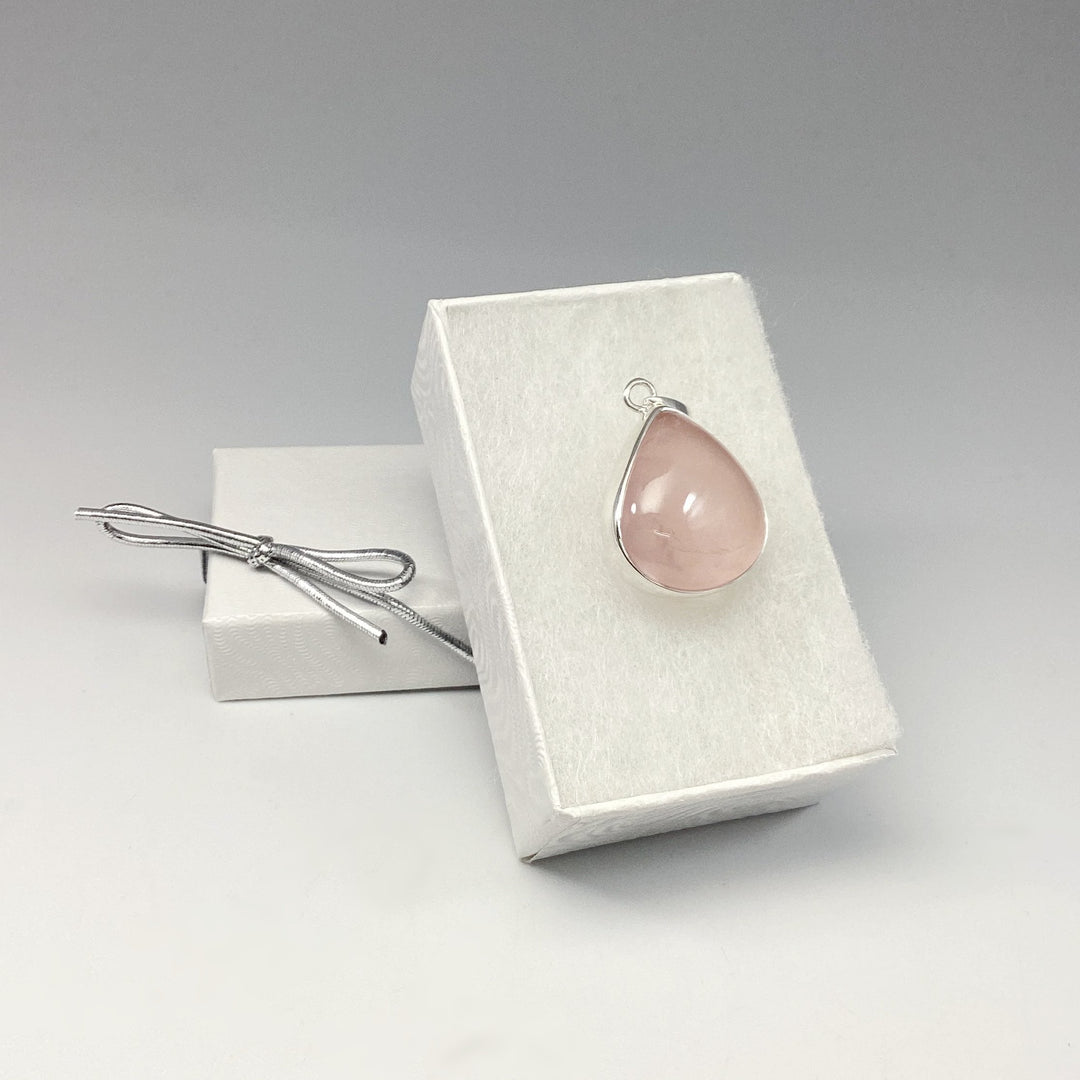 Rose Quartz Pendant - Rocks and Gems Canada