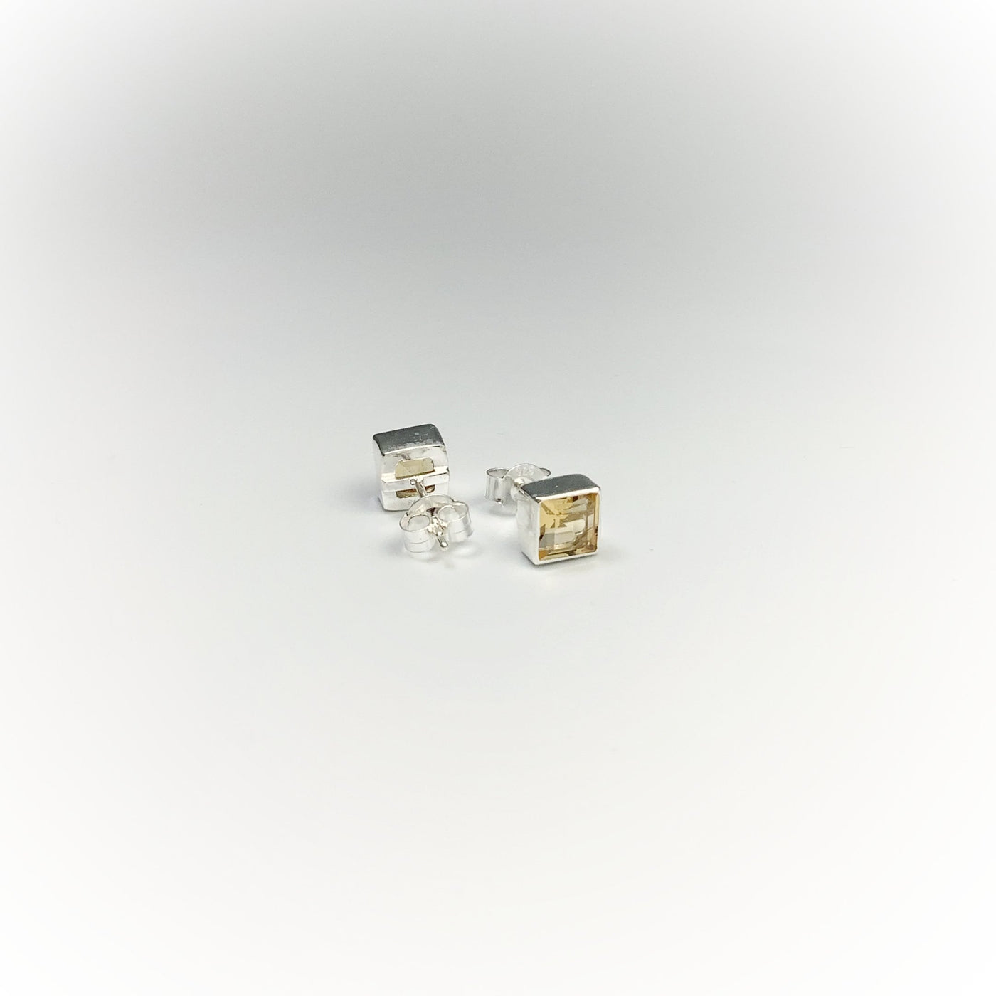 Citrine Stud Earrings