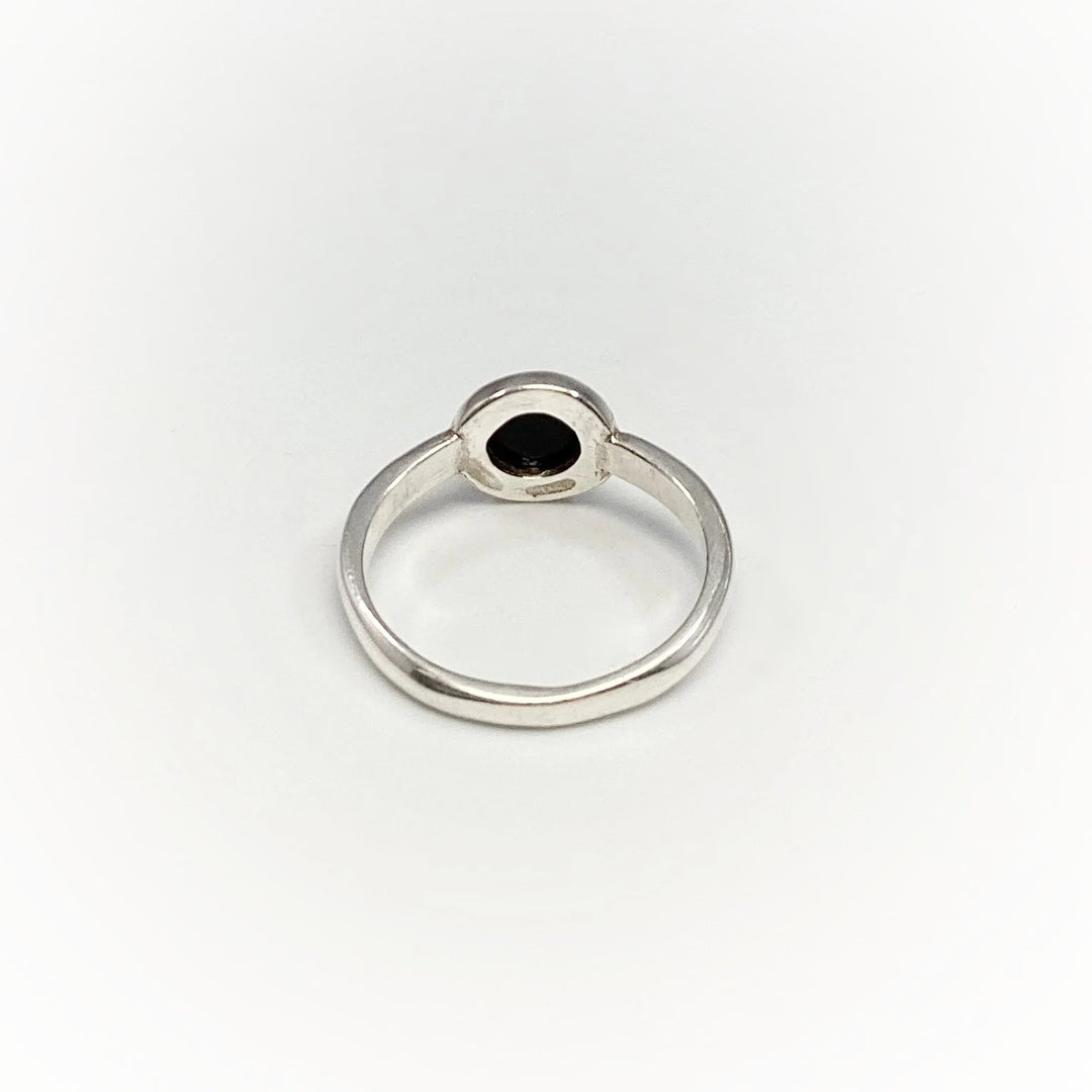 Green Amber Ring - Rocks and Gems Canada