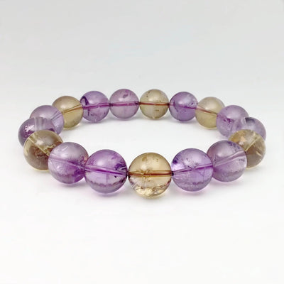 Ametrine Beaded Bracelet