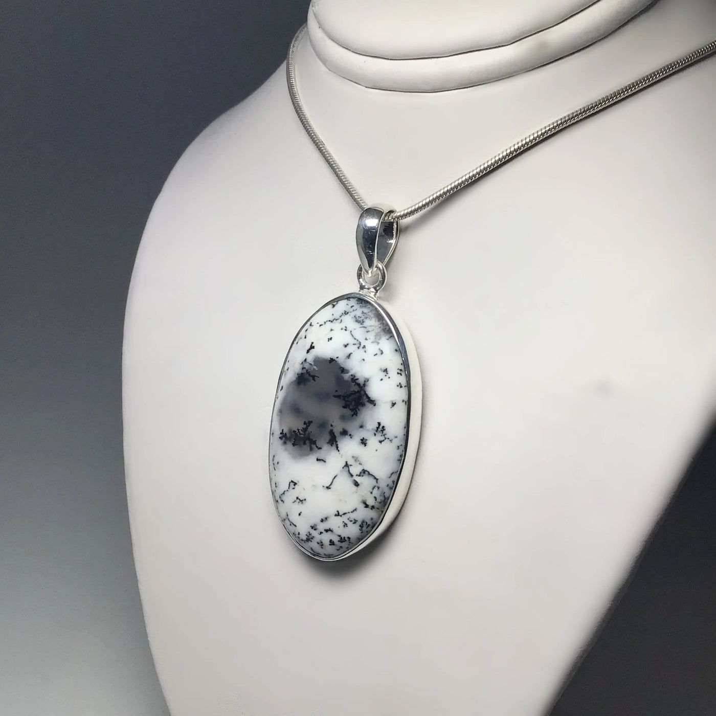 Dendritic Opal Pendant