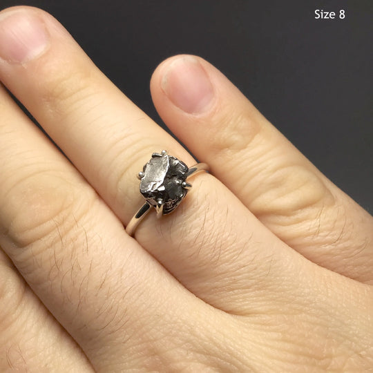Campo Del Cielo Meteorite Ring - Rocks and Gems Canada
