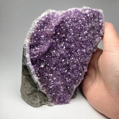 Amethyst Druze Cluster Stand Up