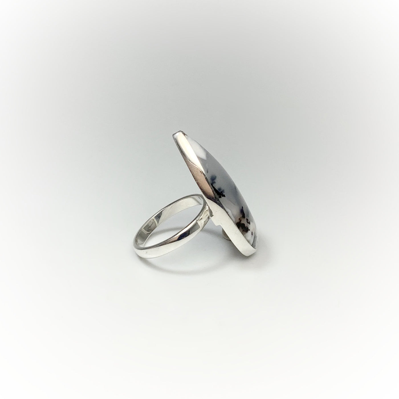 Dendritic Opal Ring