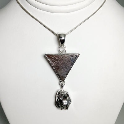 Muonionalusta and Campo Del Cielo Meteorite Pendant