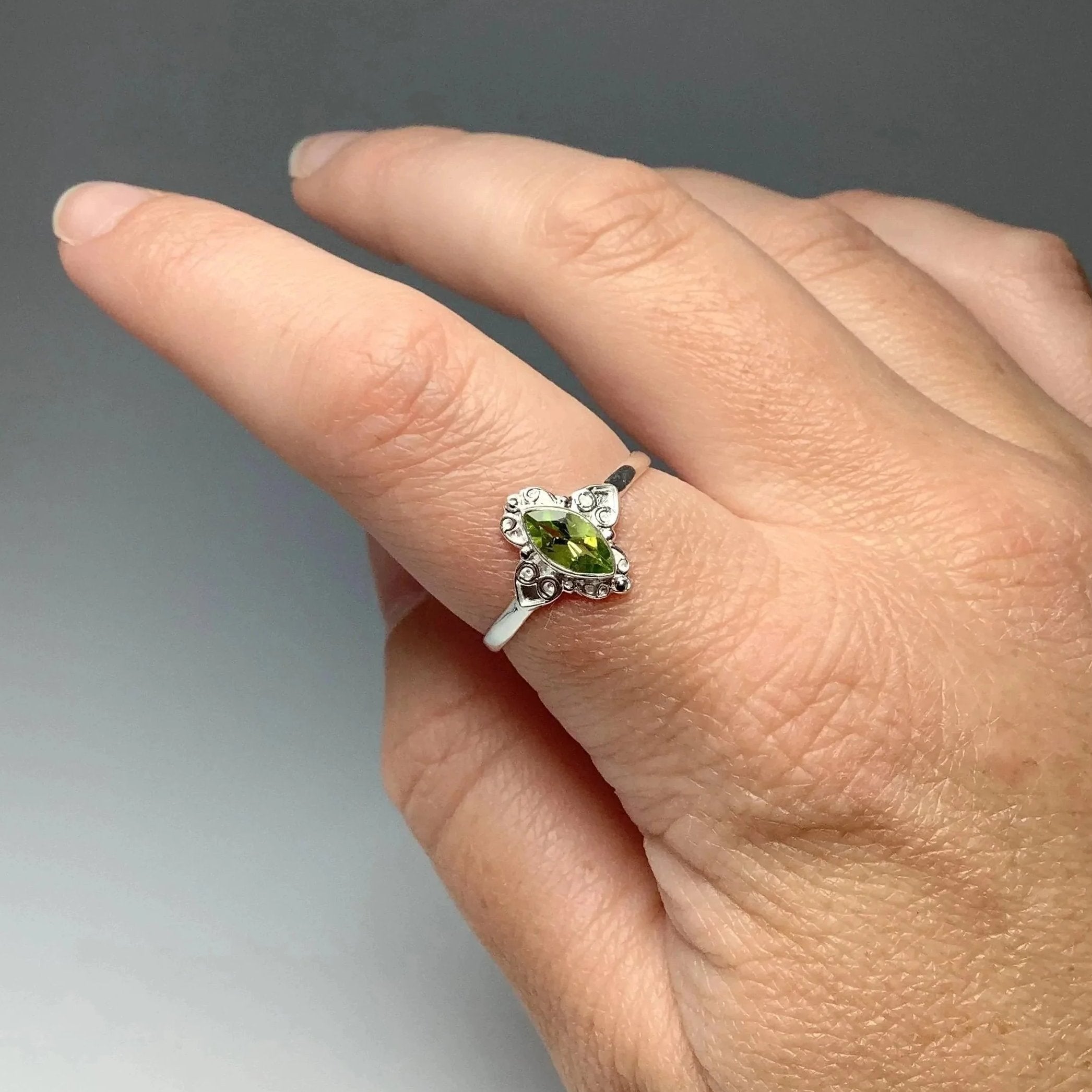 Peridot Ring - Rocks and Gems Canada
