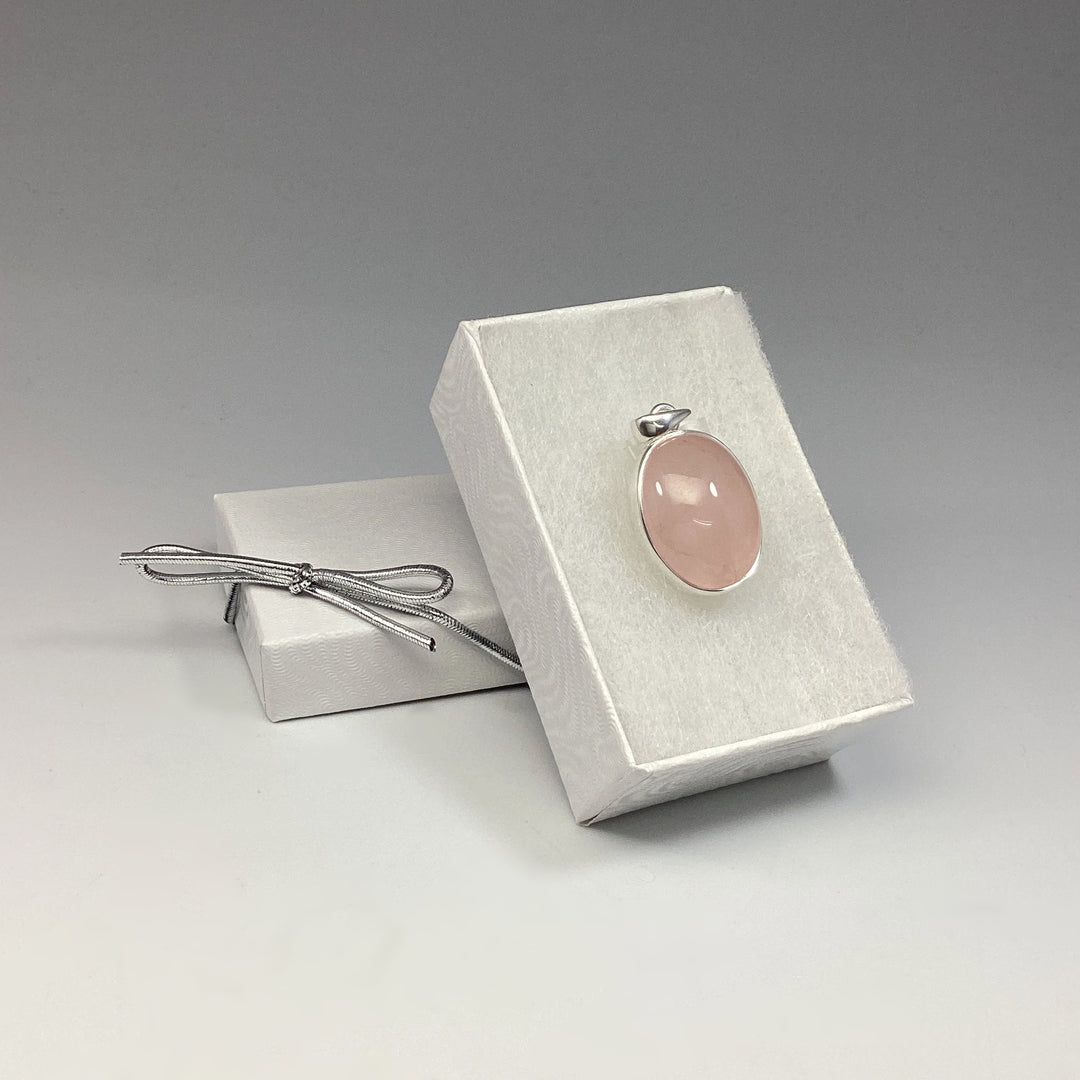 Rose Quartz Pendant - Rocks and Gems Canada