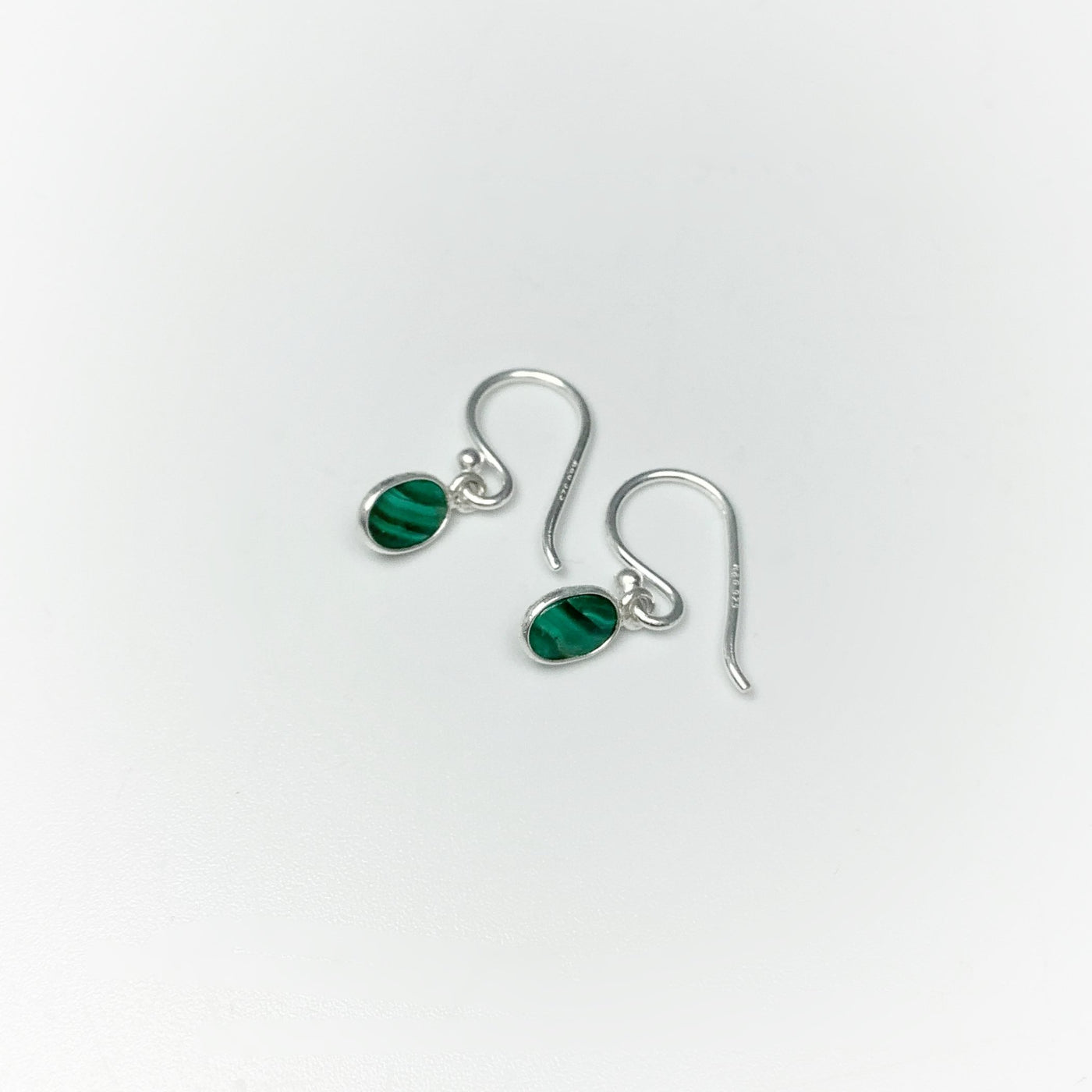 Malachite Dangle Earrings