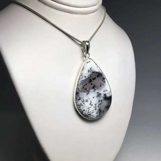 Dendritic Opal Pendant - Rocks and Gems Canada