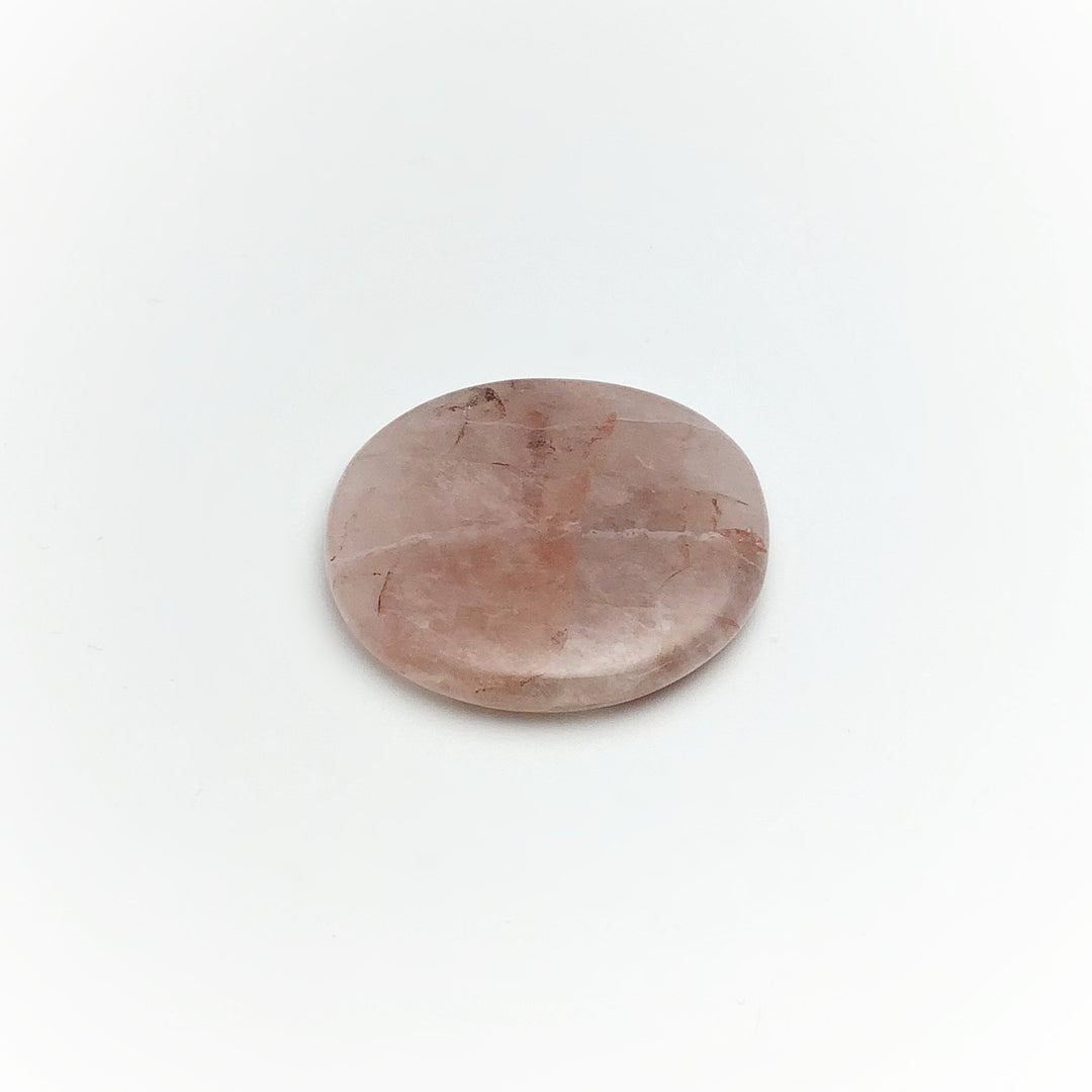 Pale Hematoid Quartz Touch Stone - Rocks and Gems Canada