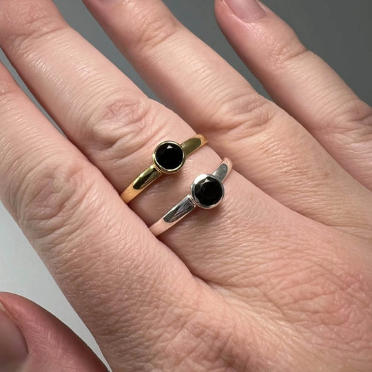 Black Onyx Ring - Rocks and Gems Canada