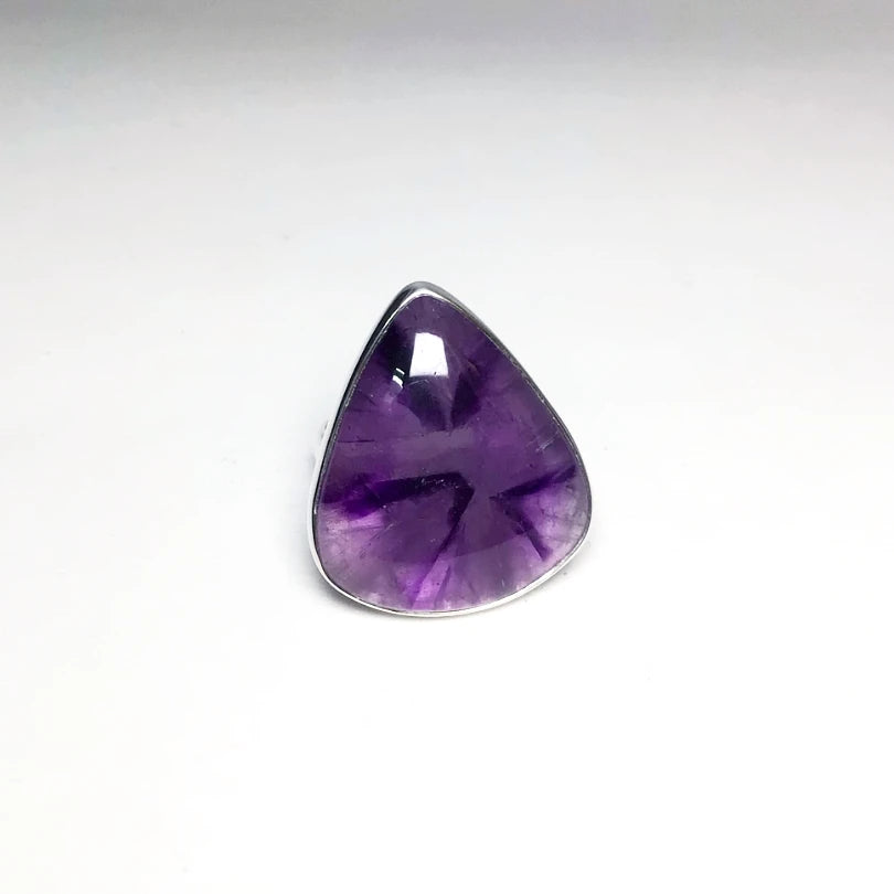Trapiche Amethyst Ring - Rocks and Gems Canada