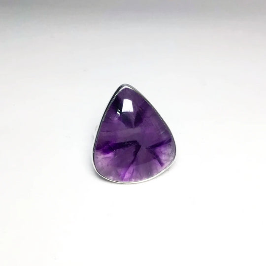 Trapiche Amethyst Ring - Rocks and Gems Canada