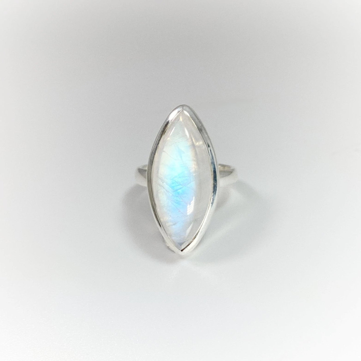 Rainbow Moonstone Ring - Size 5