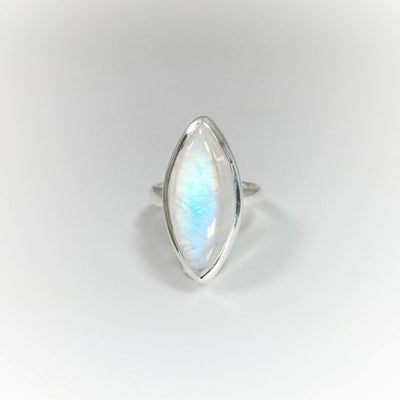 Rainbow Moonstone Ring - Size 5