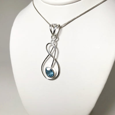Blue Topaz Pendant