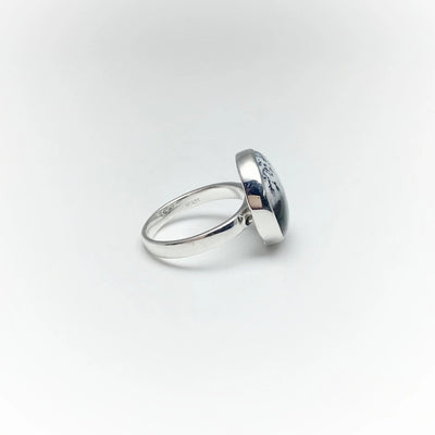Dendritic Opal Ring