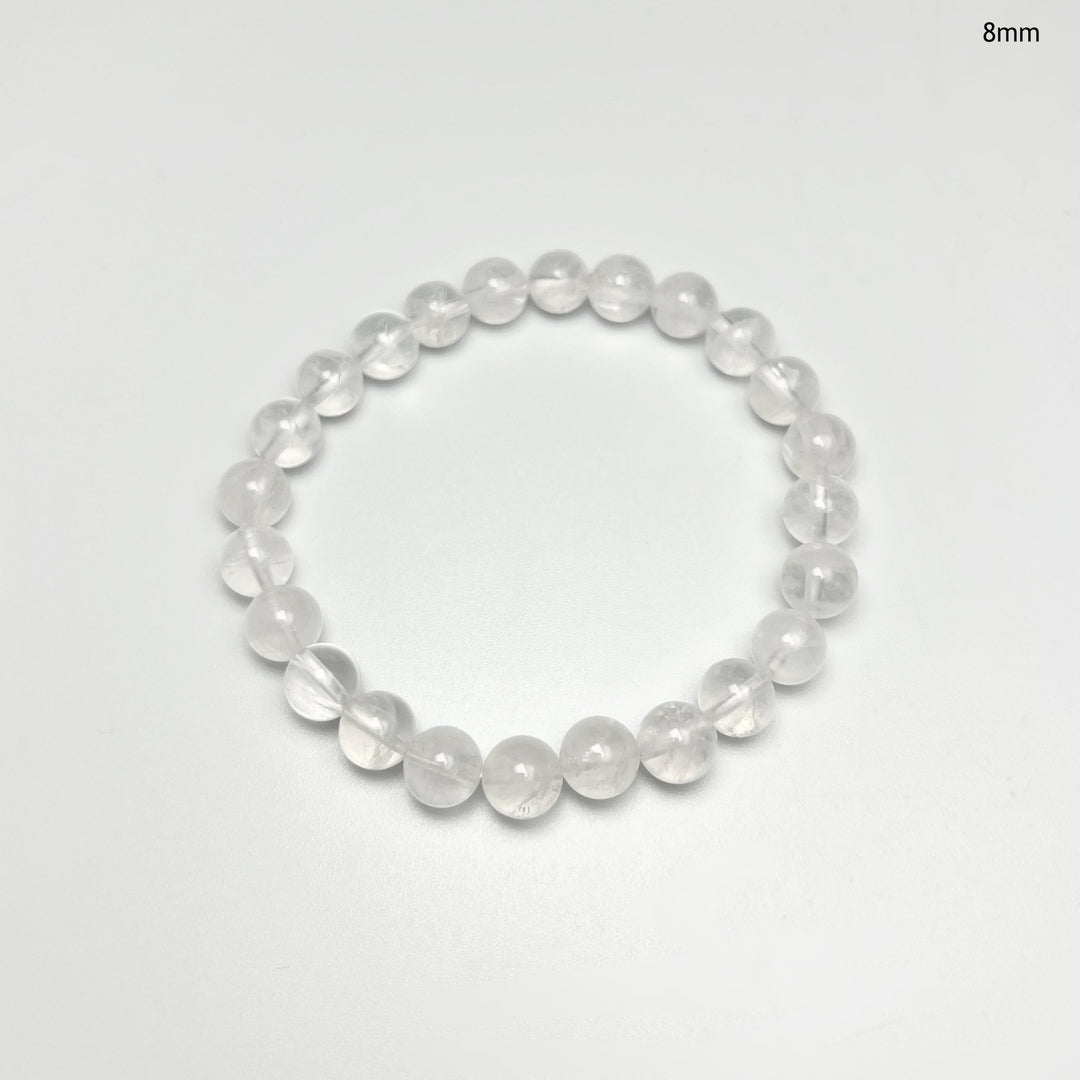 Girasol Milky Quartz Beaded Bracelet - Rocks and Gems Canada