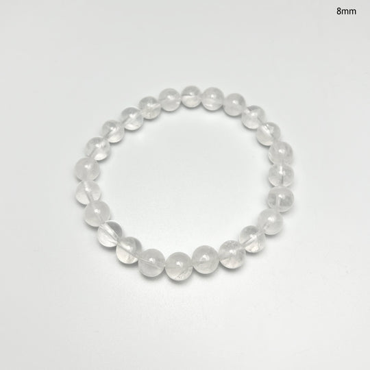 Girasol Milky Quartz Beaded Bracelet - Rocks and Gems Canada