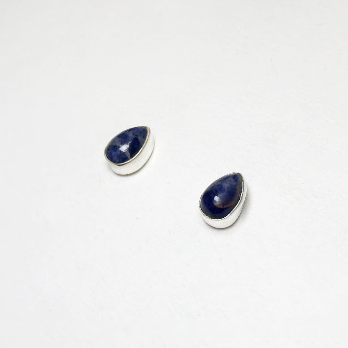 Sodalite Stud Earrings
