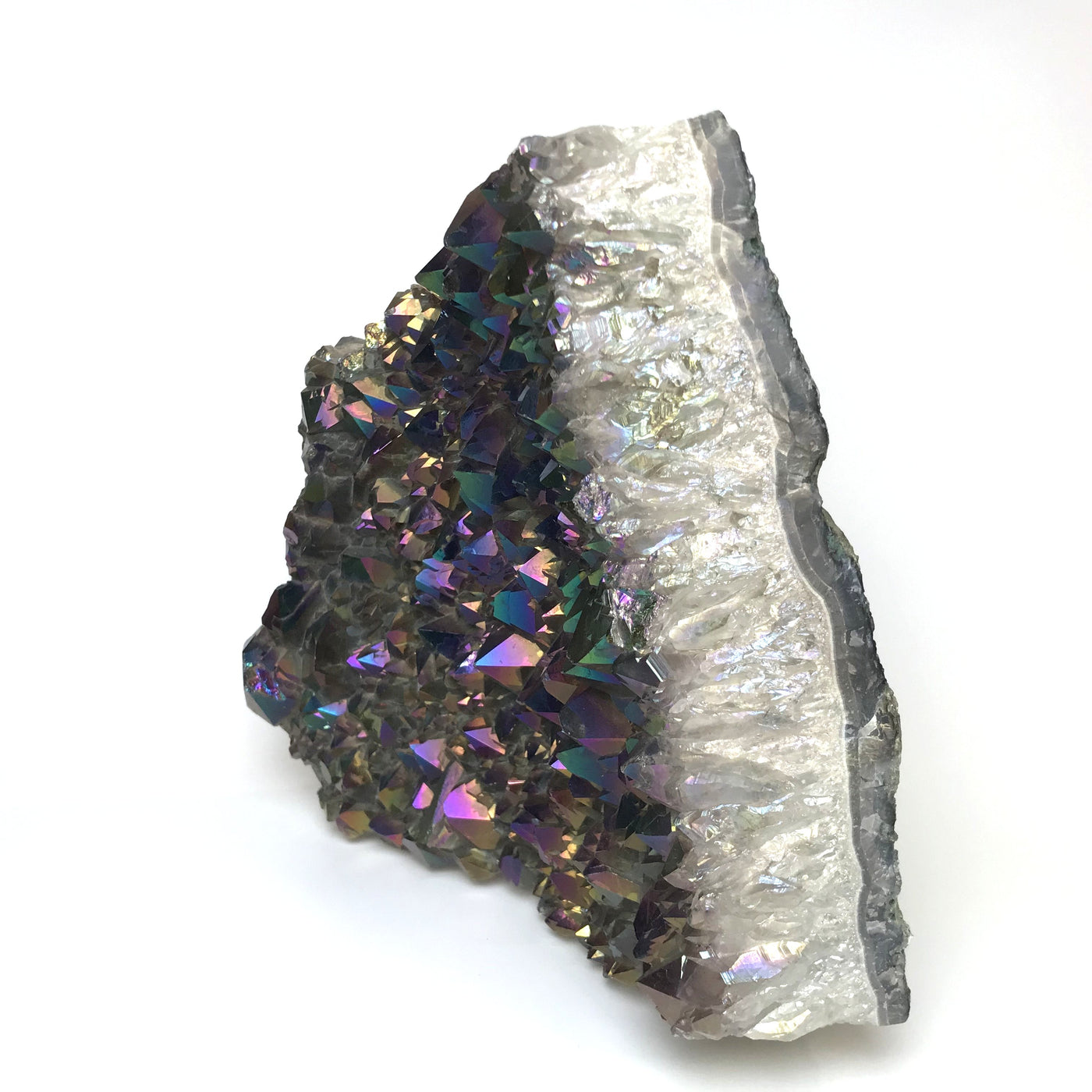 XL Rainbow Amethyst Druze Cluster